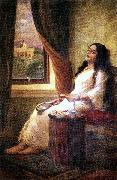 Raja Ravi Varma In Contemplation china oil painting artist